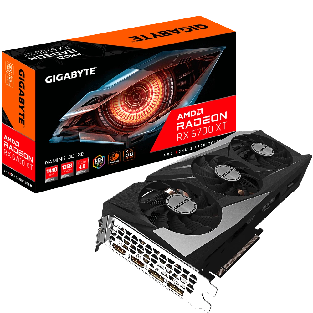 Gigabyte Radeon RX 6700 XT GAMING OC 12G